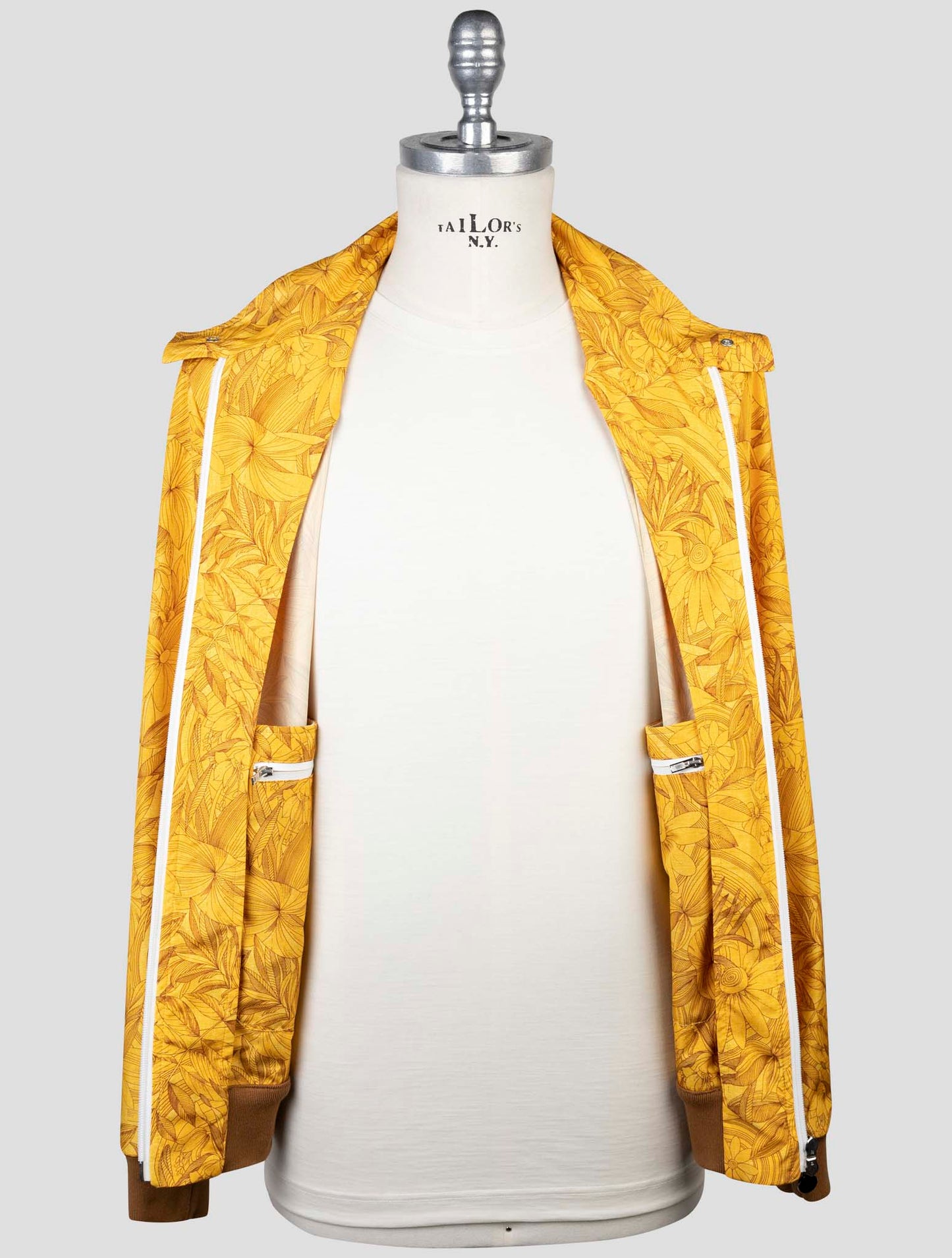 Kiton Yellow Pl Coat