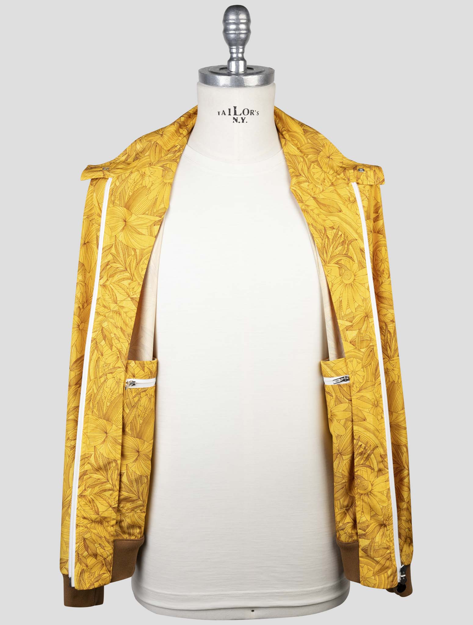 Kiton Yellow Pl Coat
