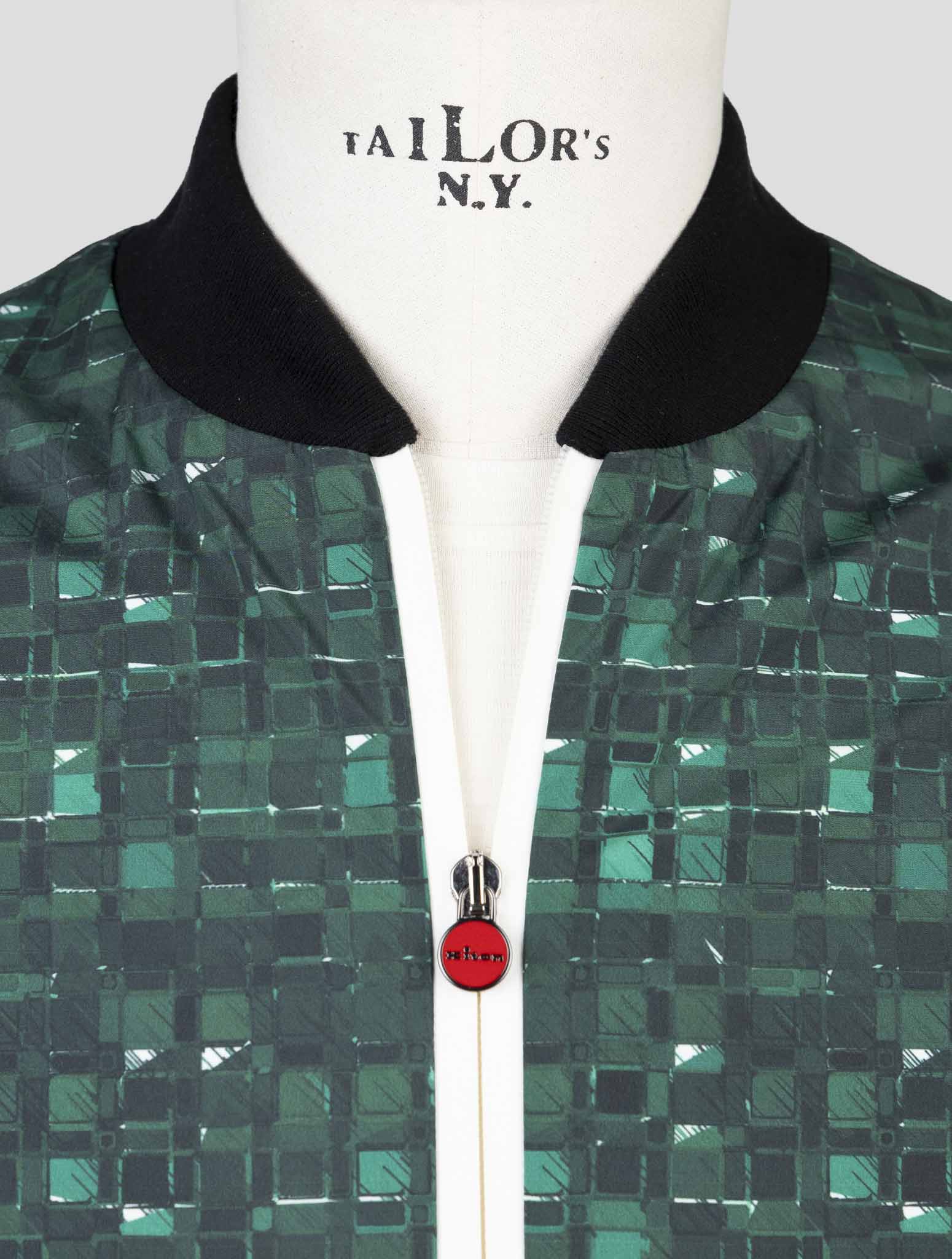 Kiton Green Pl Coat