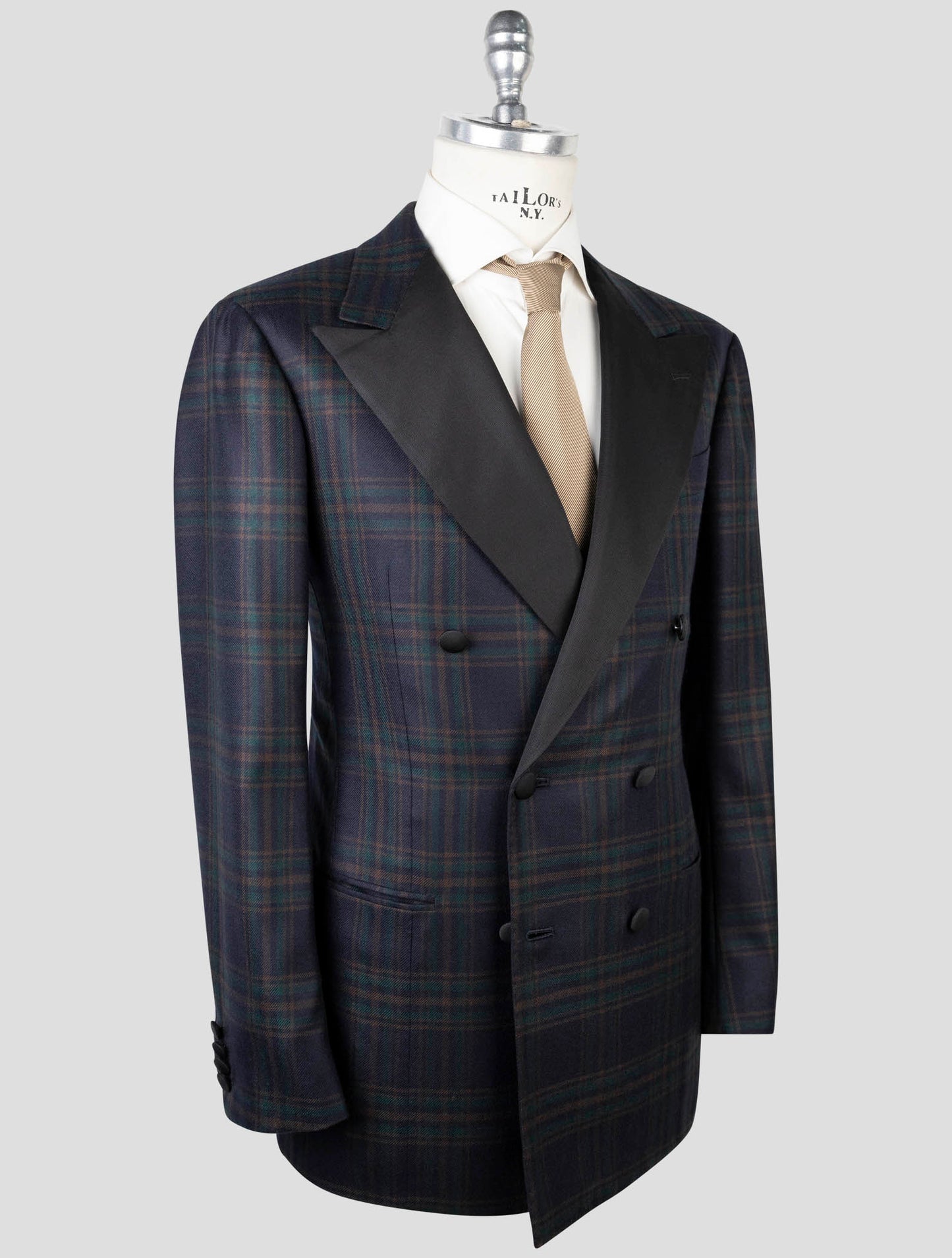 Kiton Multicolor Cashmere Blazer