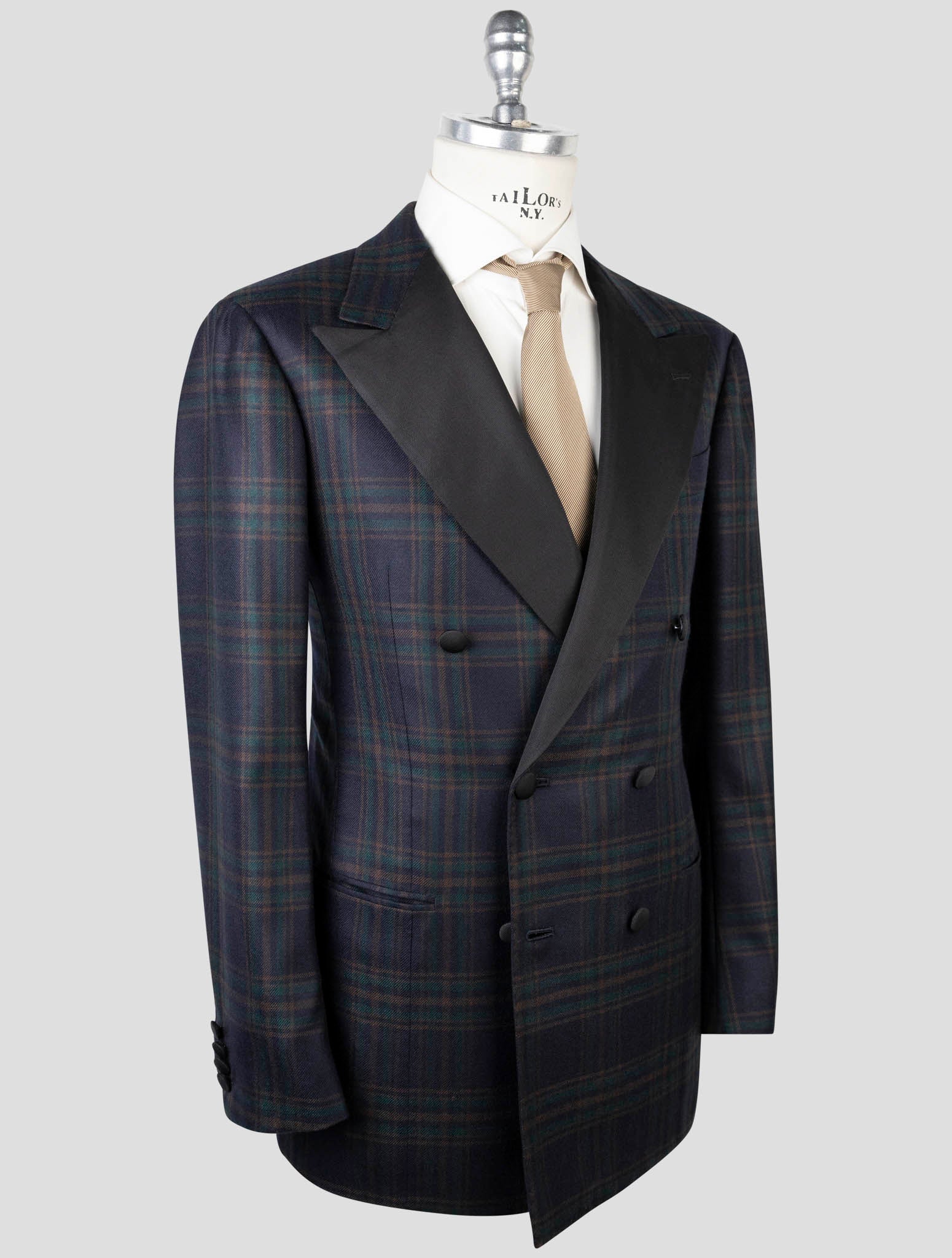 Kiton Multicolor Cashmere Blazer