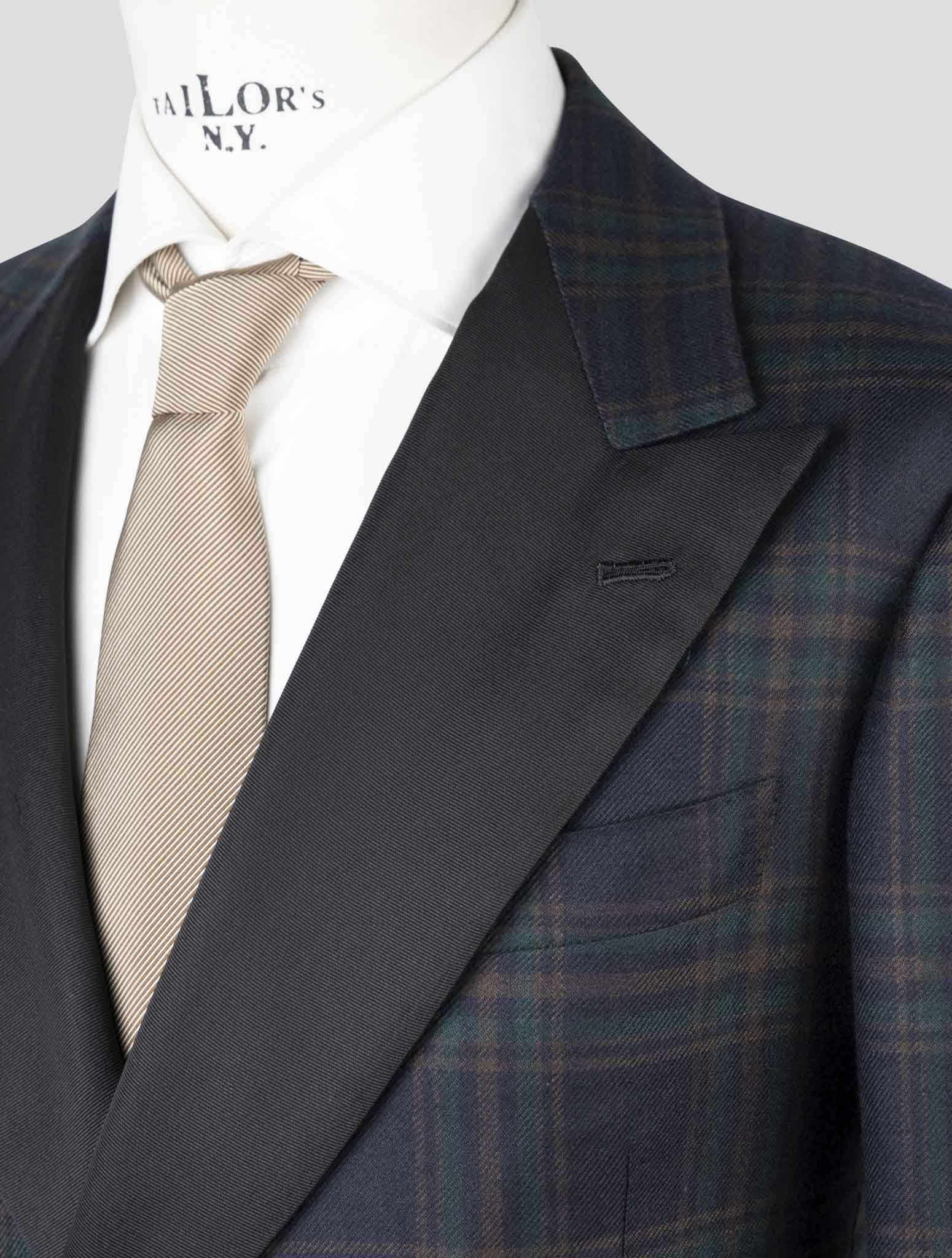 Kiton Multicolor Cashmere Blazer
