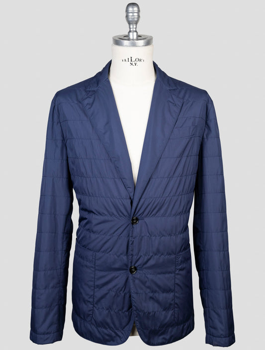 Kiton Blue Pl Coat