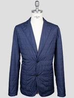 Kiton Blue Pl Coat