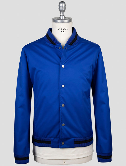 Kiton Blue Pl Coat