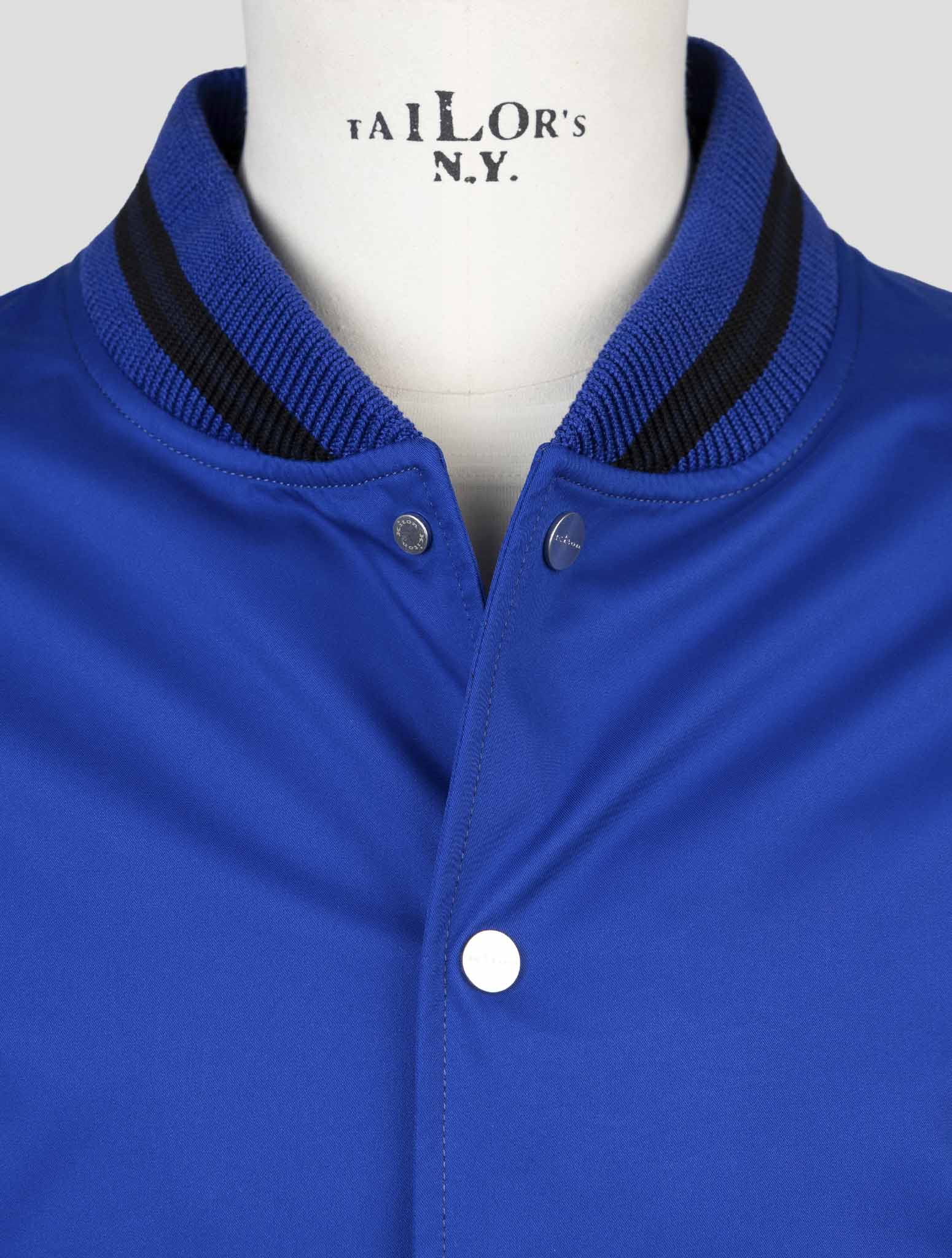 Kiton Blue Pl Coat