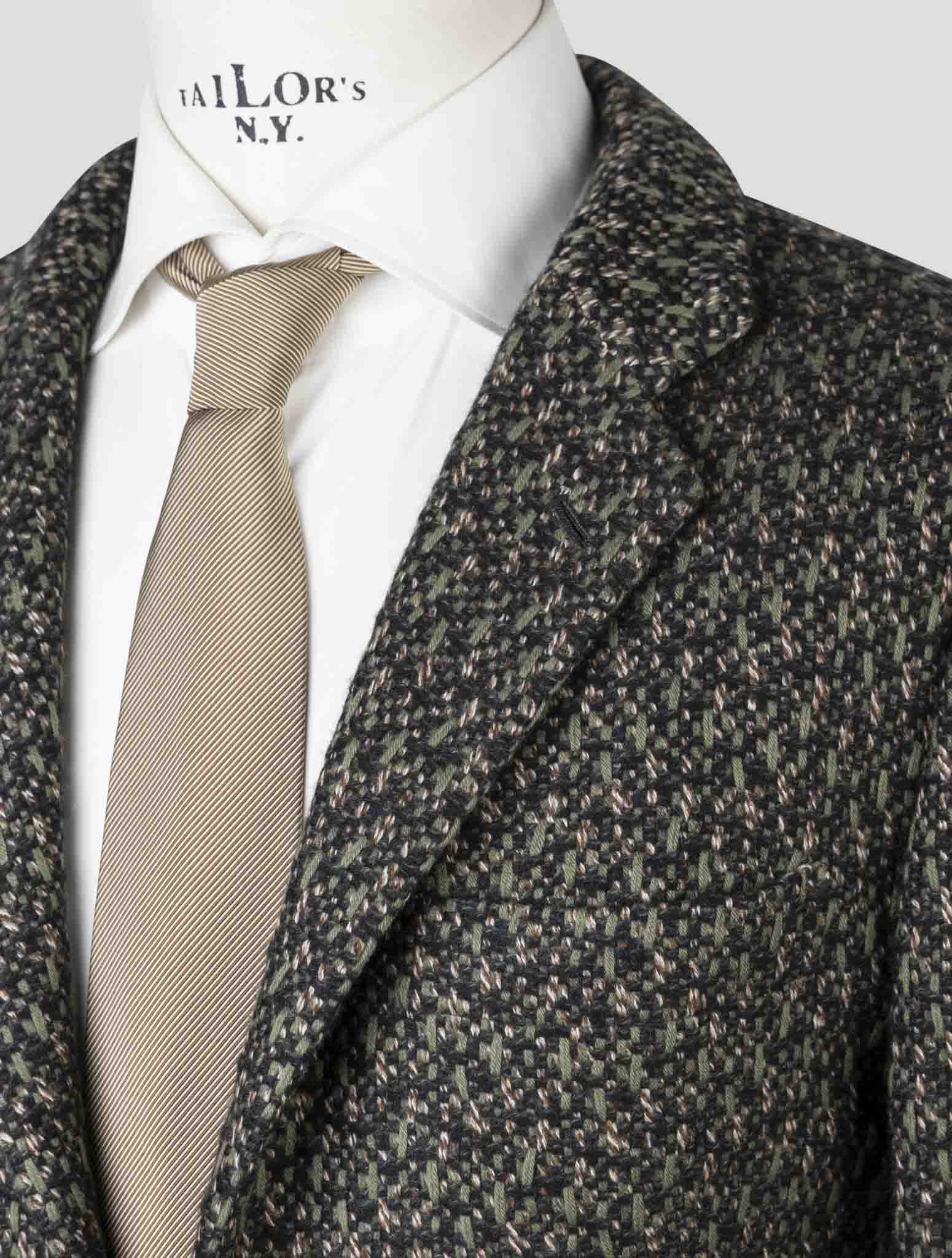 Kiton Multicolor Cashmere Blazer