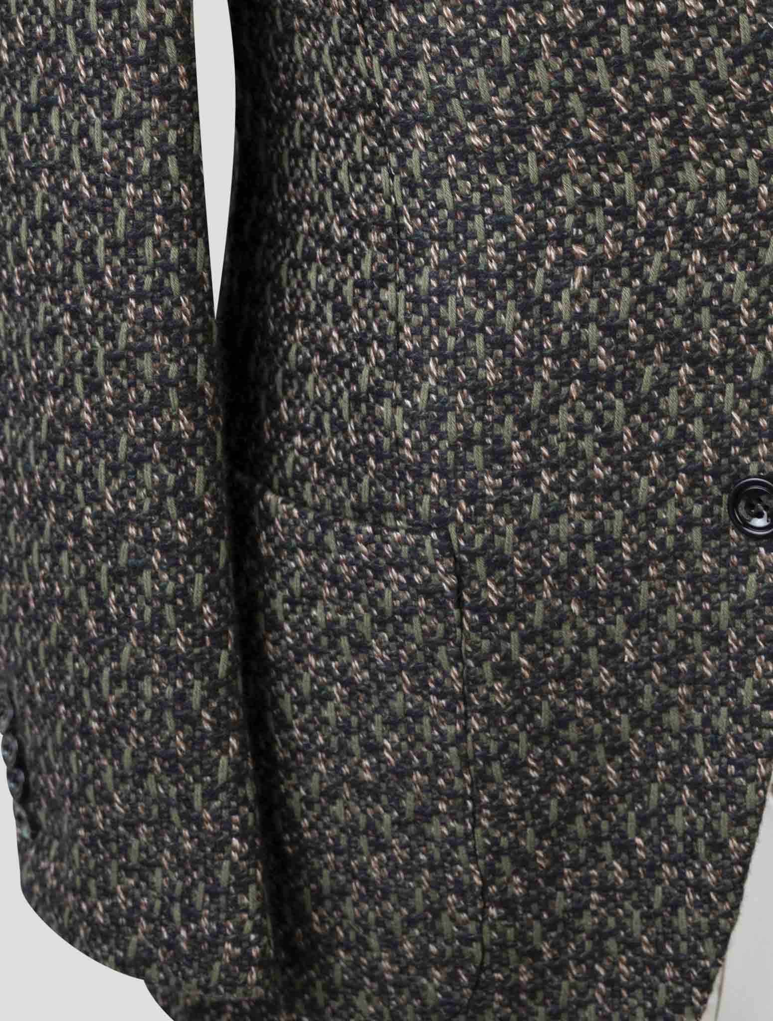 Kiton Multicolor Cashmere Blazer