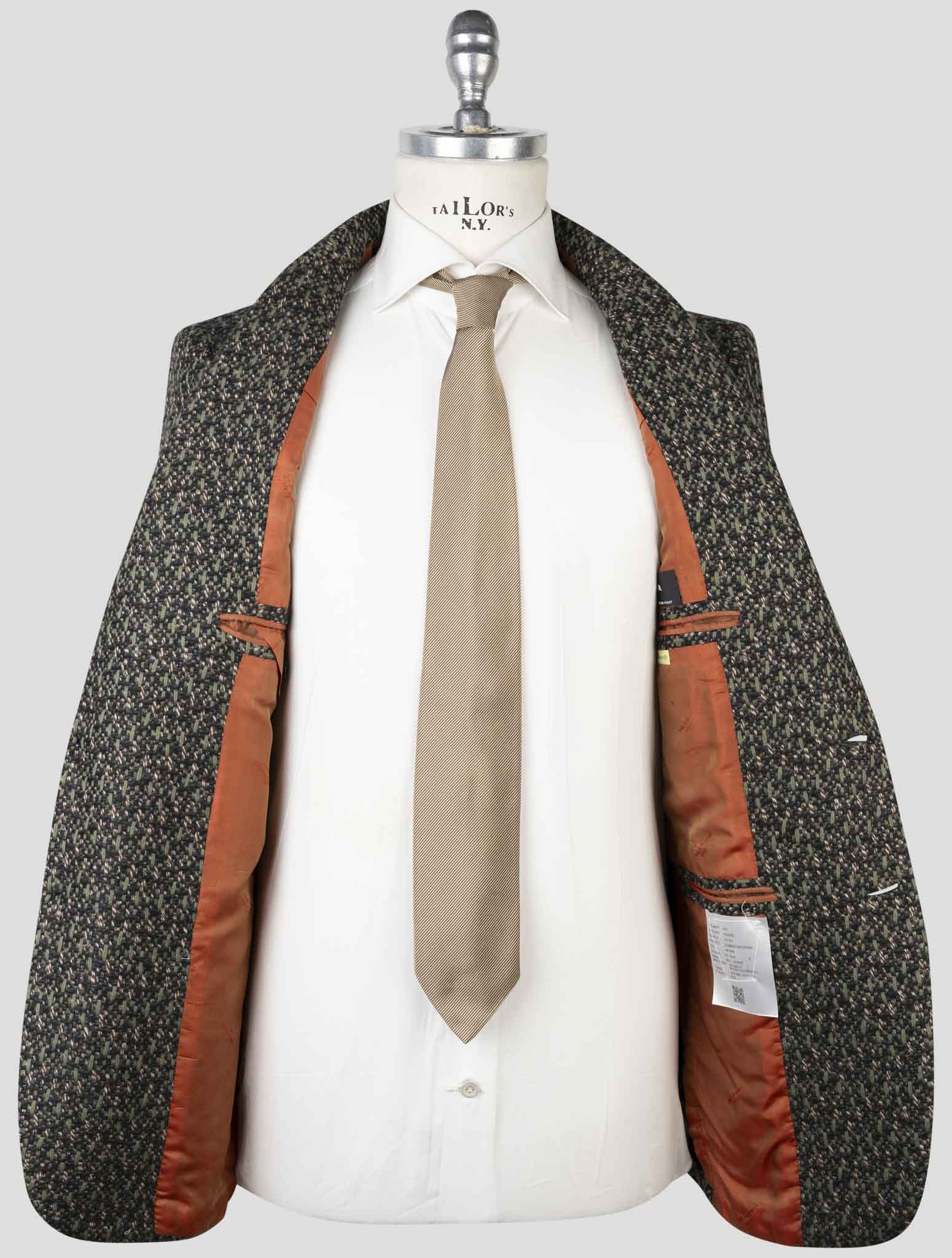 Kiton Multicolor Cashmere Blazer
