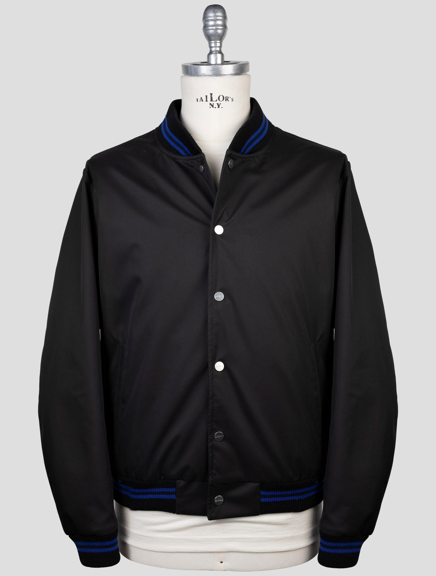 Kiton Black Pl Coat