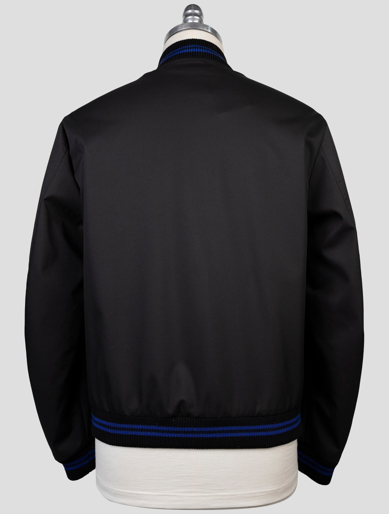 Kiton Black Pl Coat