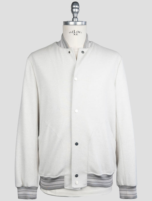 Kiton Gray Cashmere Pa Coat