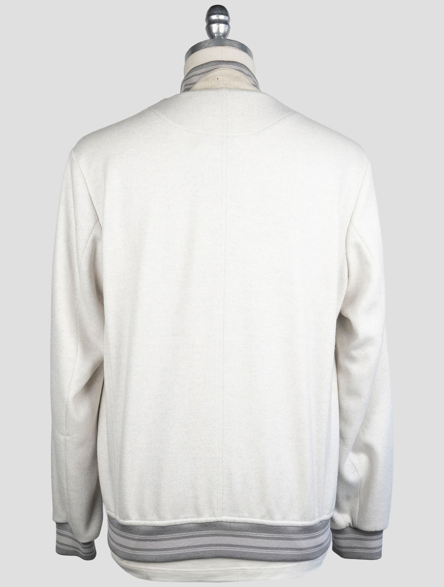 Kiton Gray Cashmere Pa Coat
