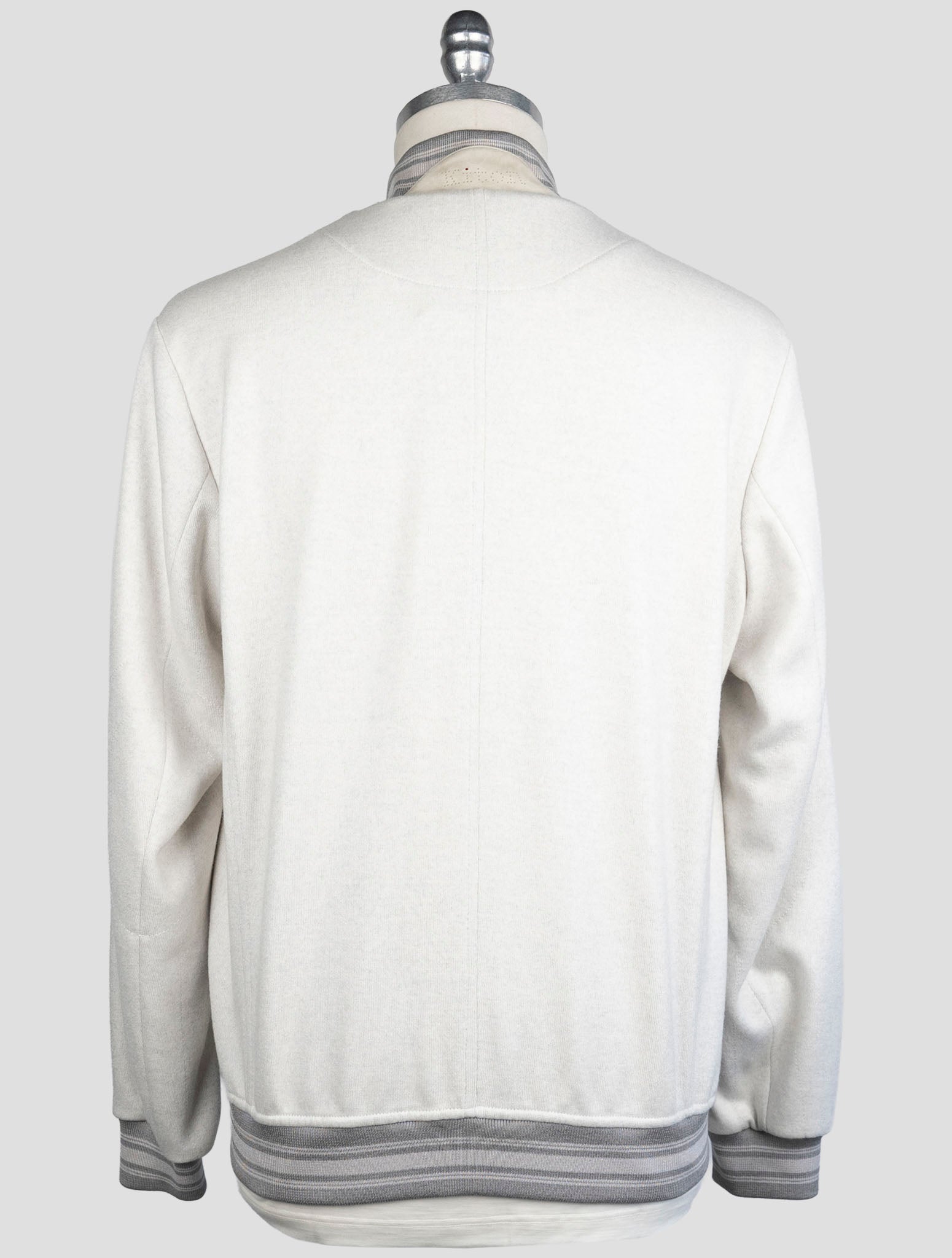 Kiton Gray Cashmere Pa Coat