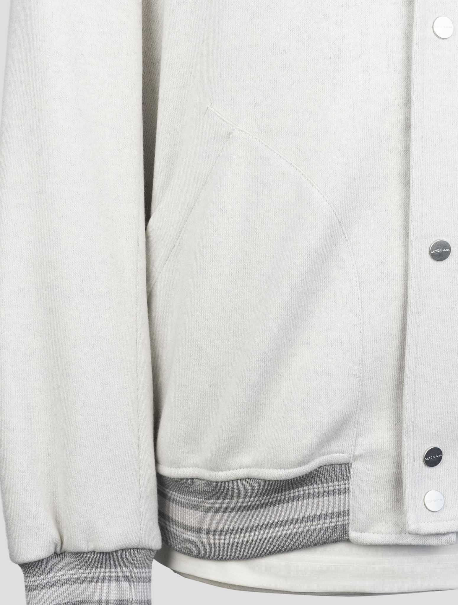 Kiton Gray Cashmere Pa Coat