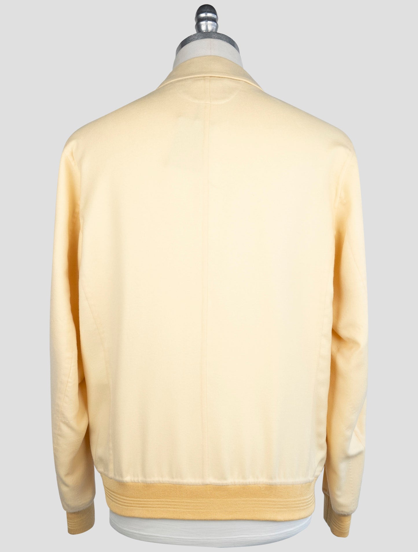 Kiton Yellow Cashmere Silk Coat
