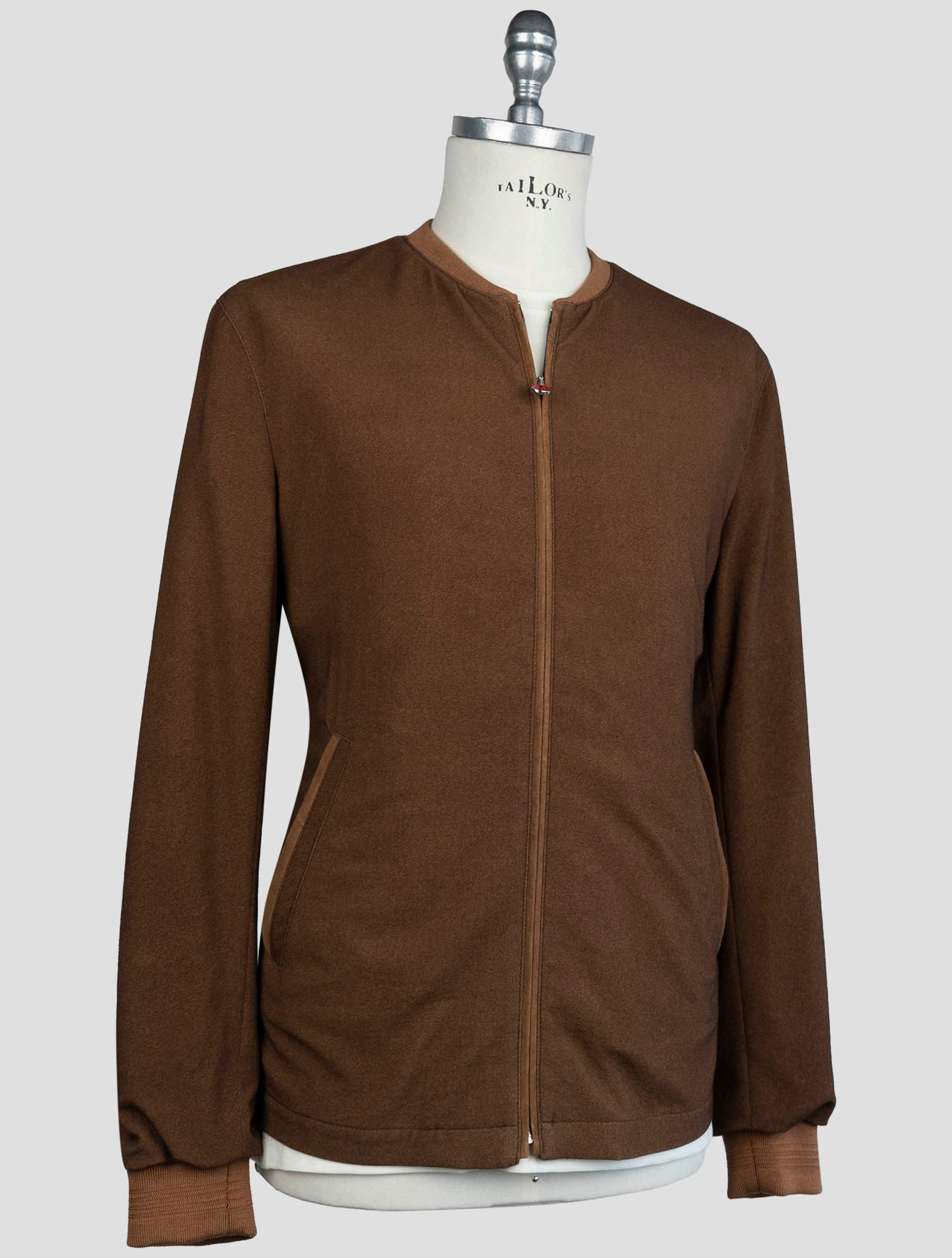 Kiton Brown Cashmere Coat