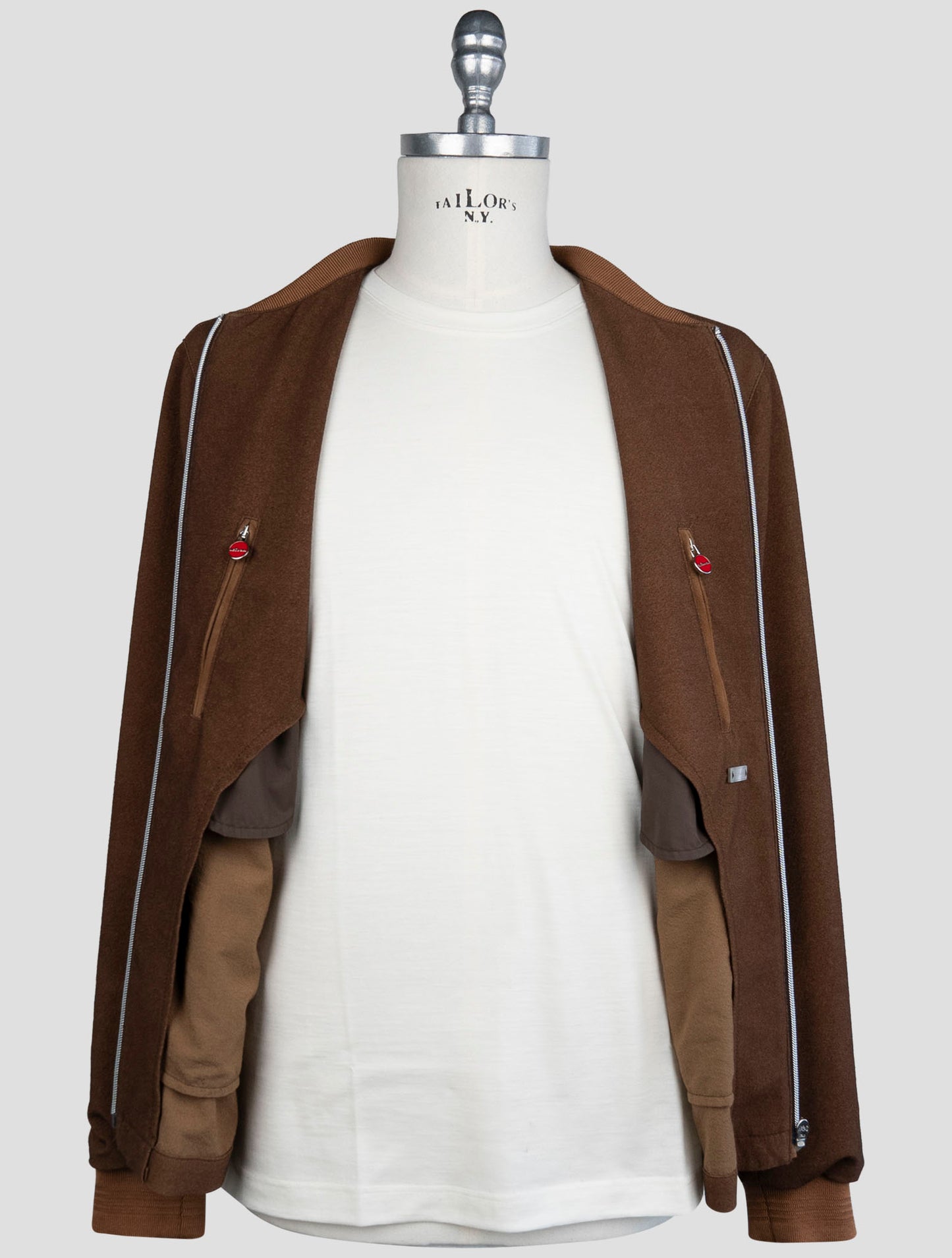 Kiton Brown Cashmere Coat