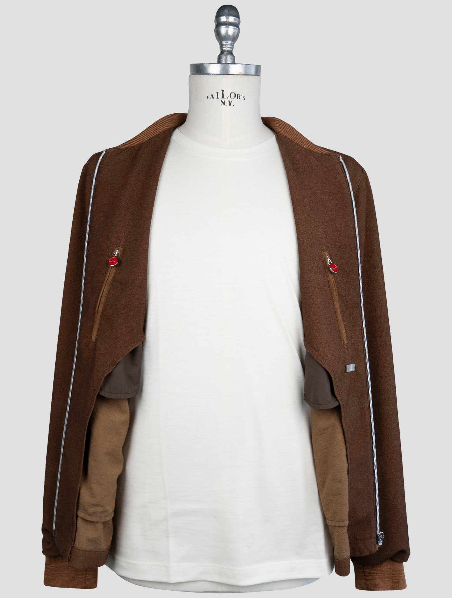 Kiton Brown Cashmere Coat