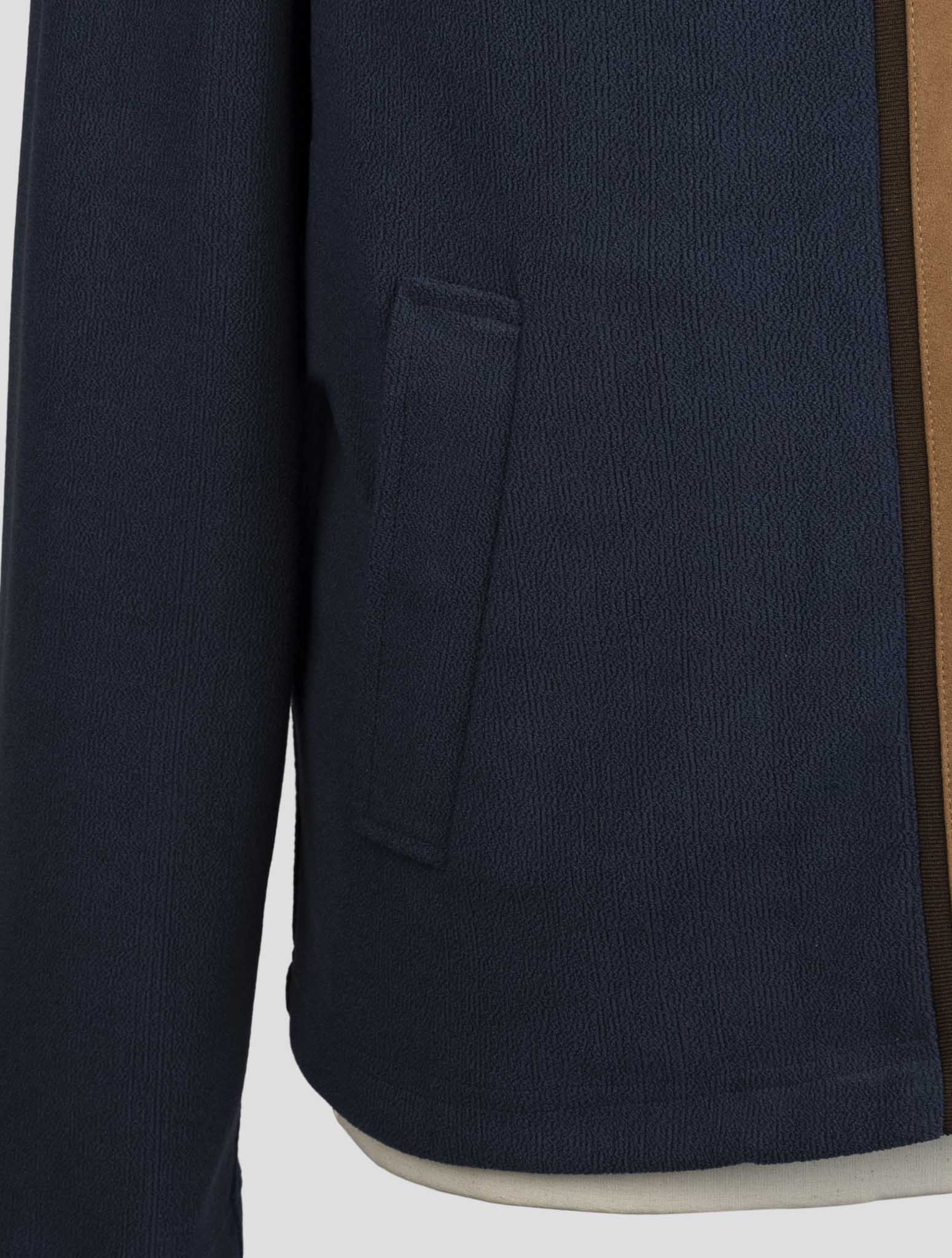Kiton Blue Pl Coat