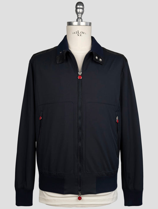 Kiton Blue Brown Pl Coat