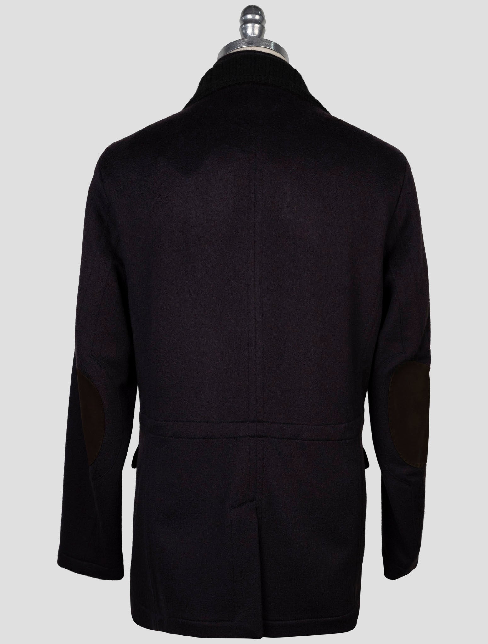 Kiton Purple Cashmere Coat