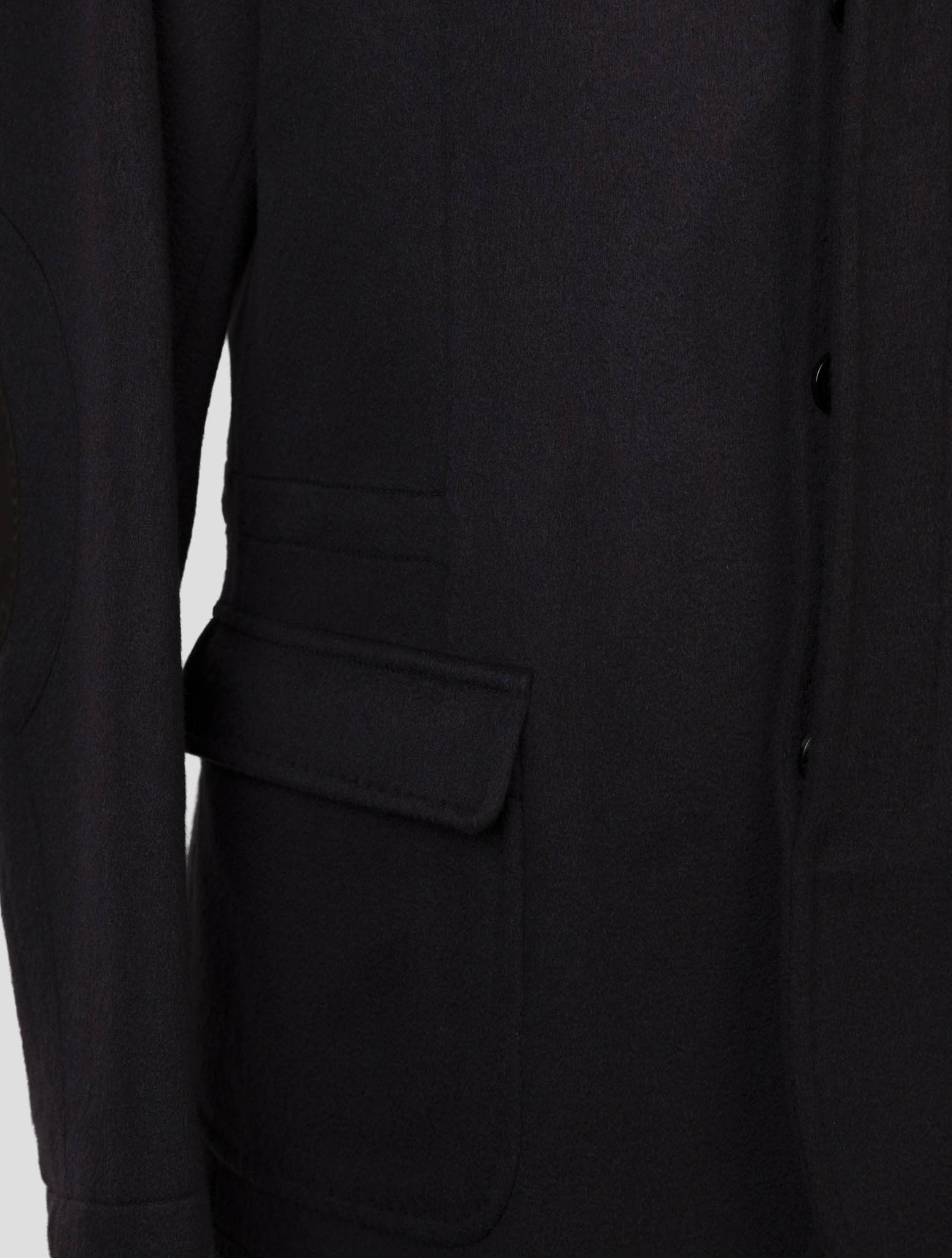 Kiton Purple Cashmere Coat
