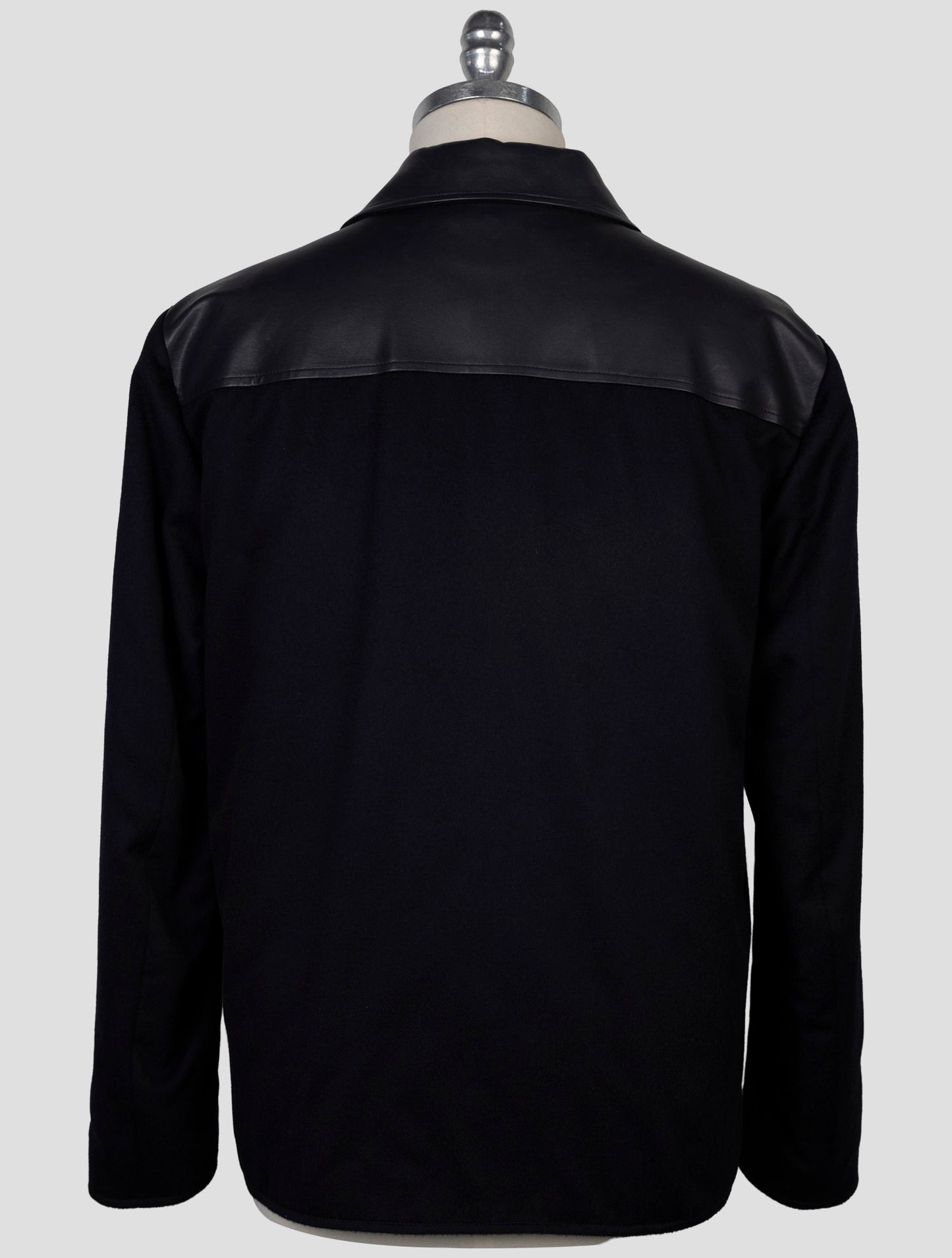 Kiton Blue Cashmere Wool Coat