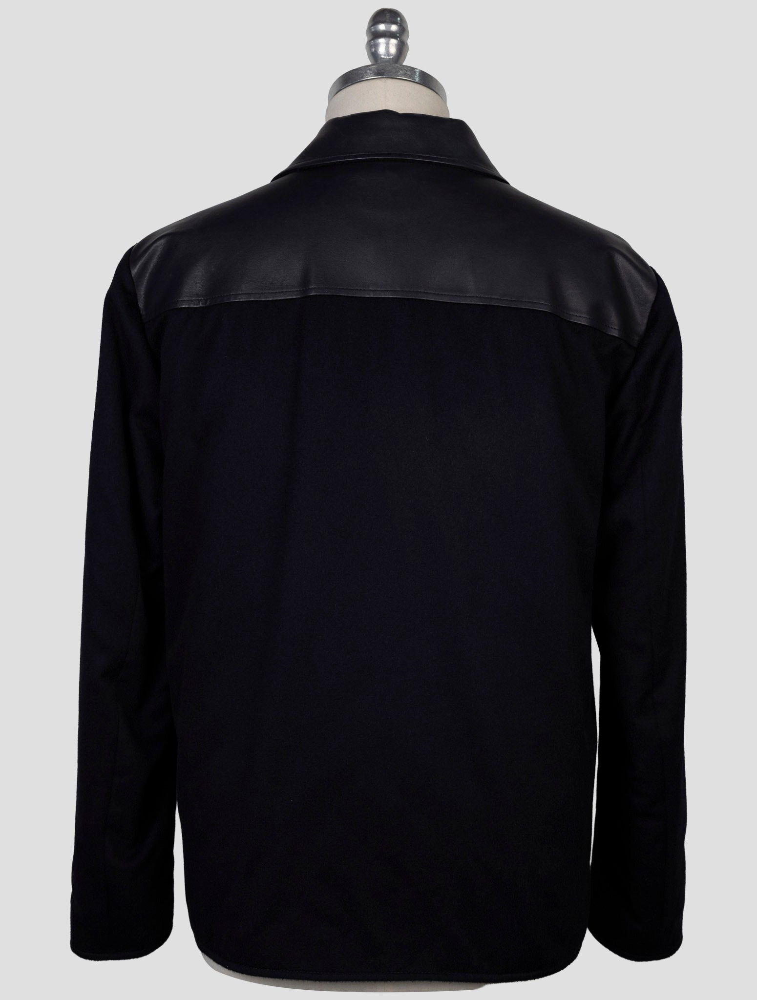 Kiton Blue Cashmere Wool Coat