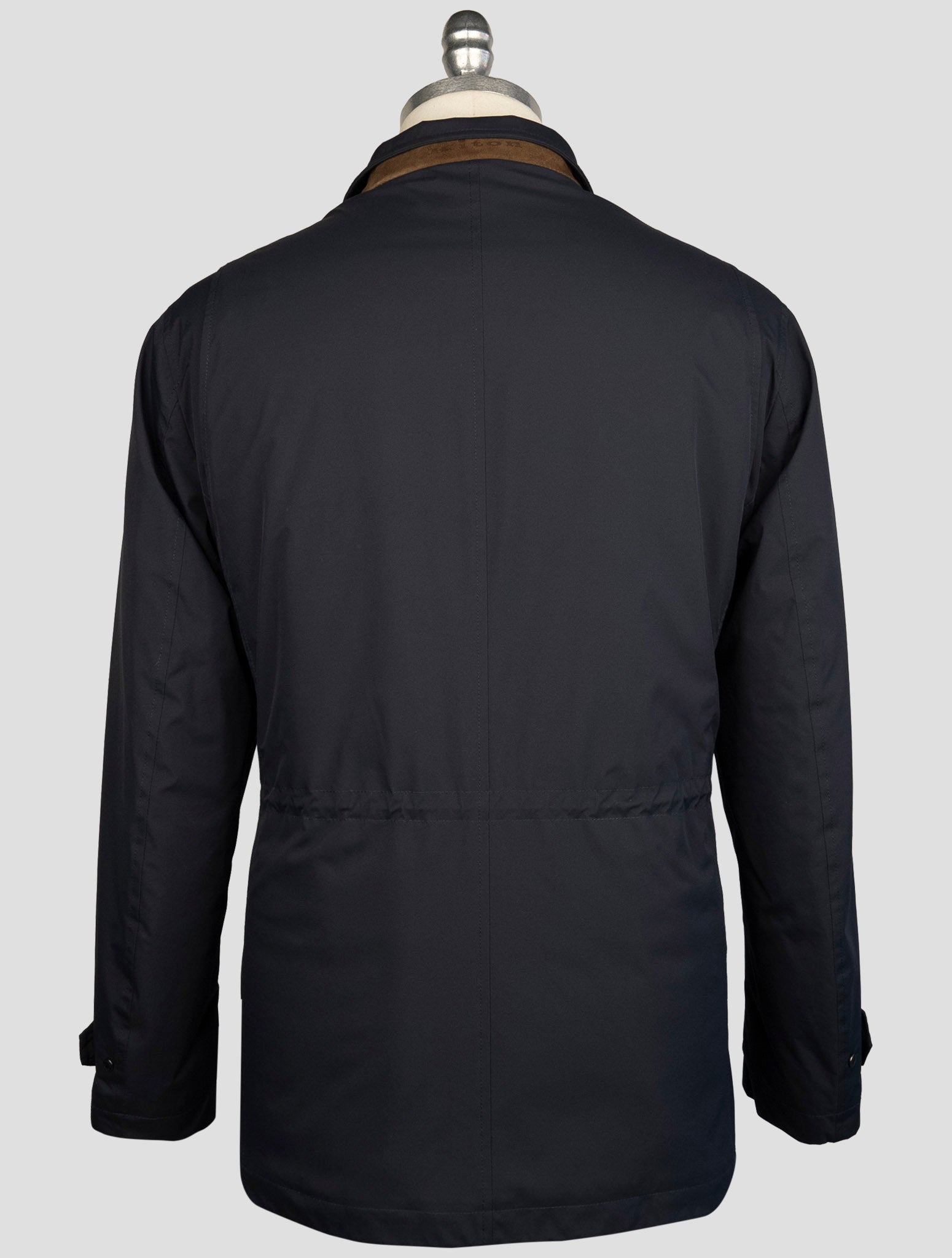 Kiton Blue Pl Coat