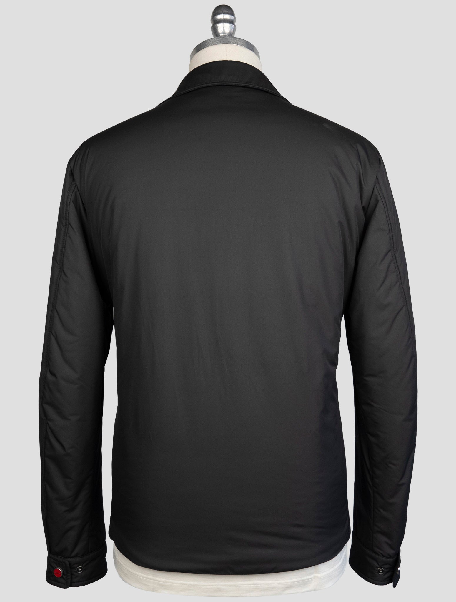 Kiton Black Pl Coat