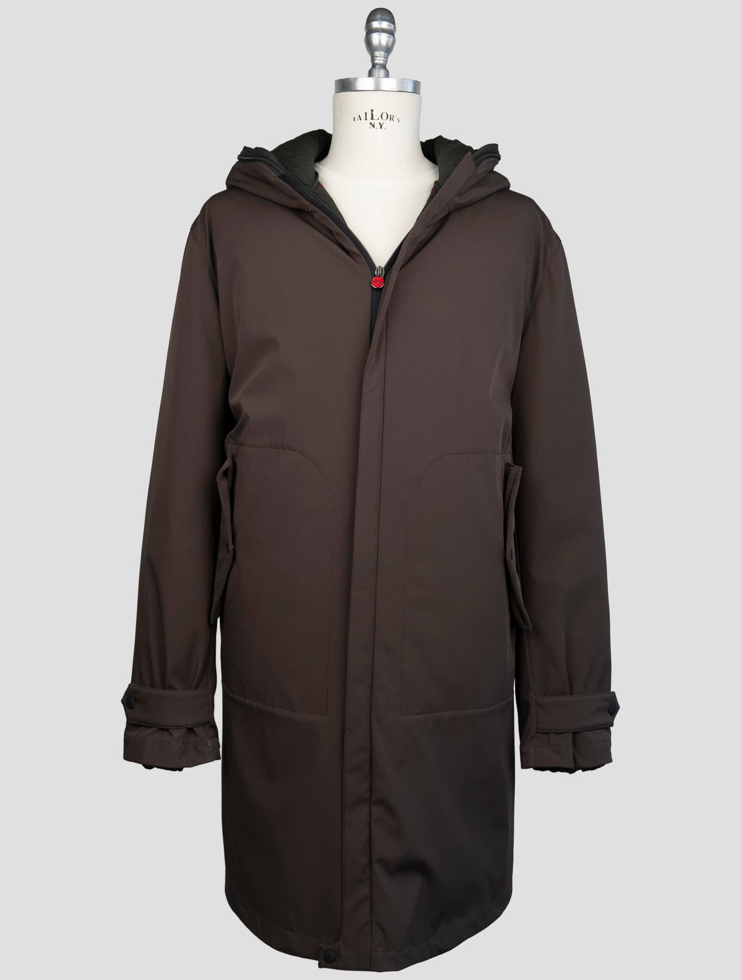 Kiton Brown Pa Ea Coat