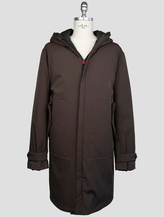 Kiton Brown Pa Ea Coat