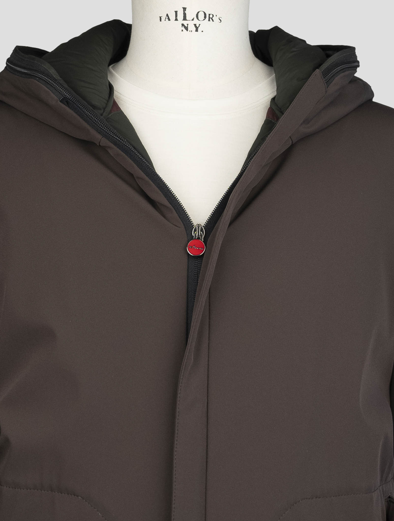 Kiton Brown Pa Ea Coat