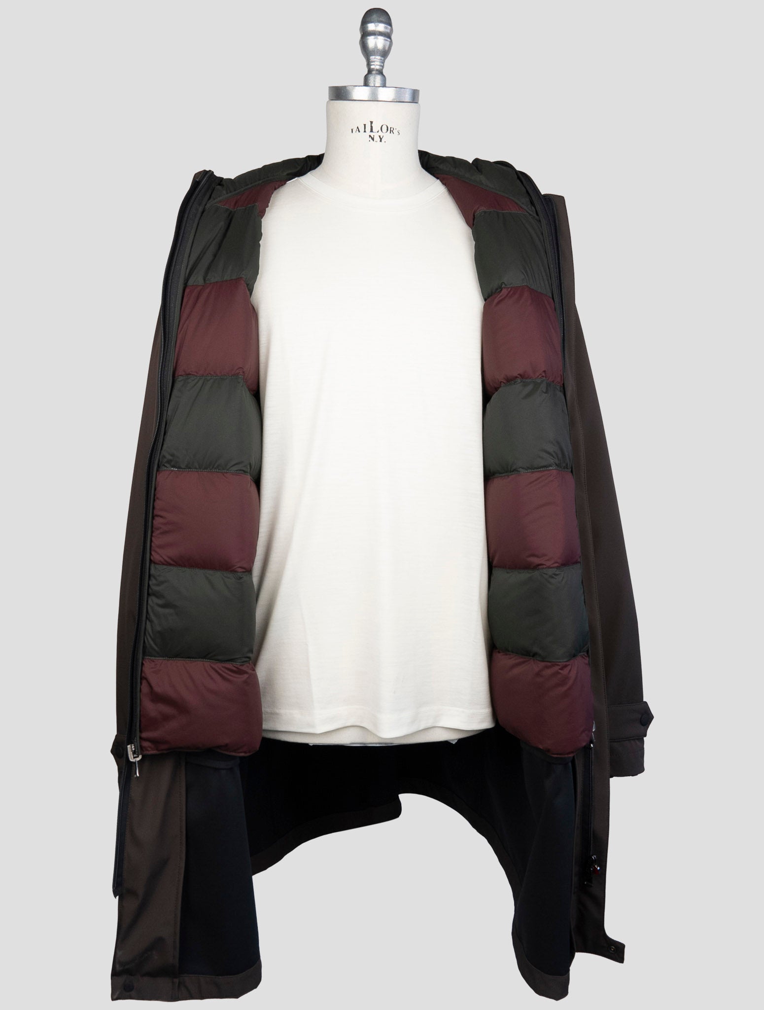Kiton Brown Pa Ea Coat