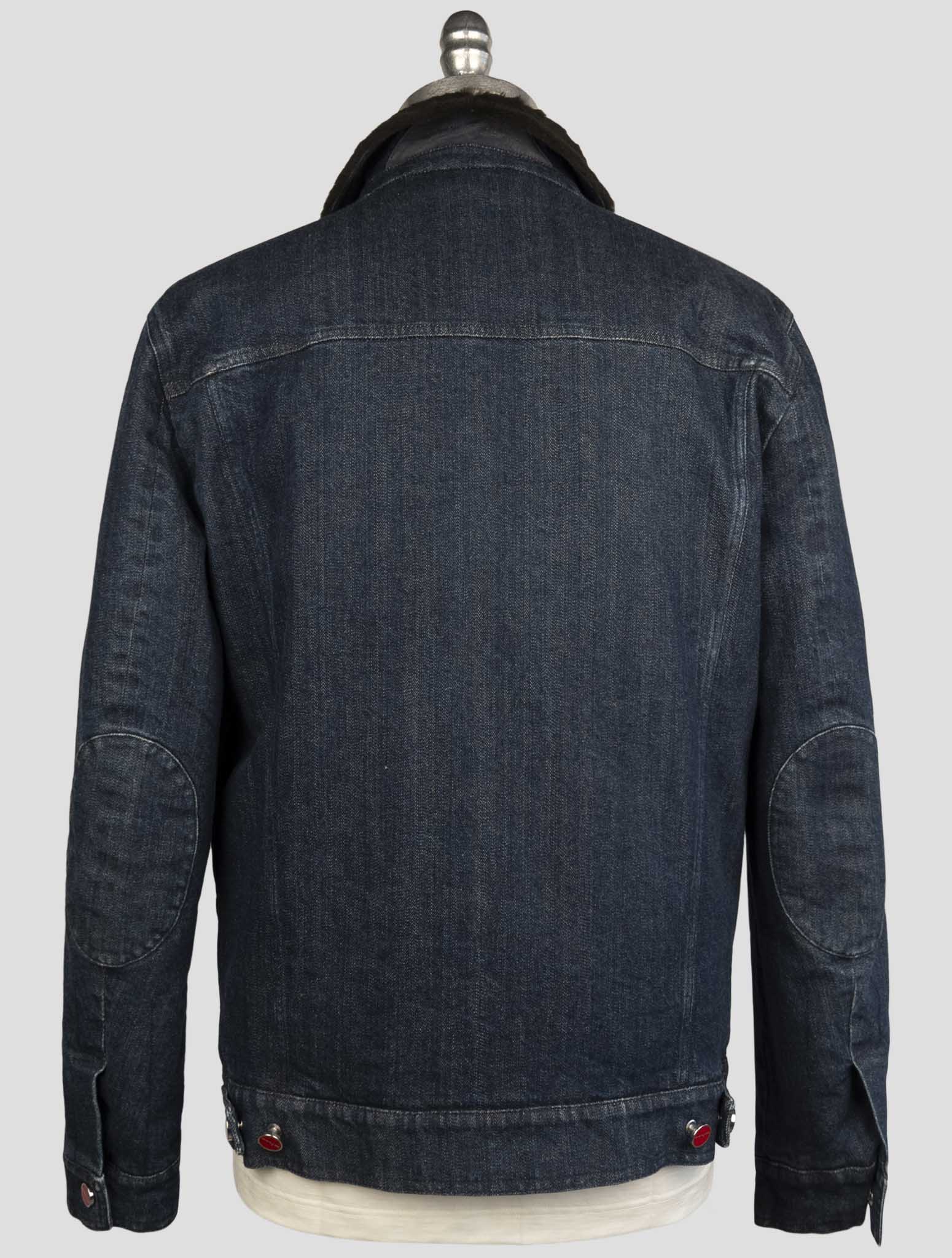 Kiton Denim Cotton Ea Coat