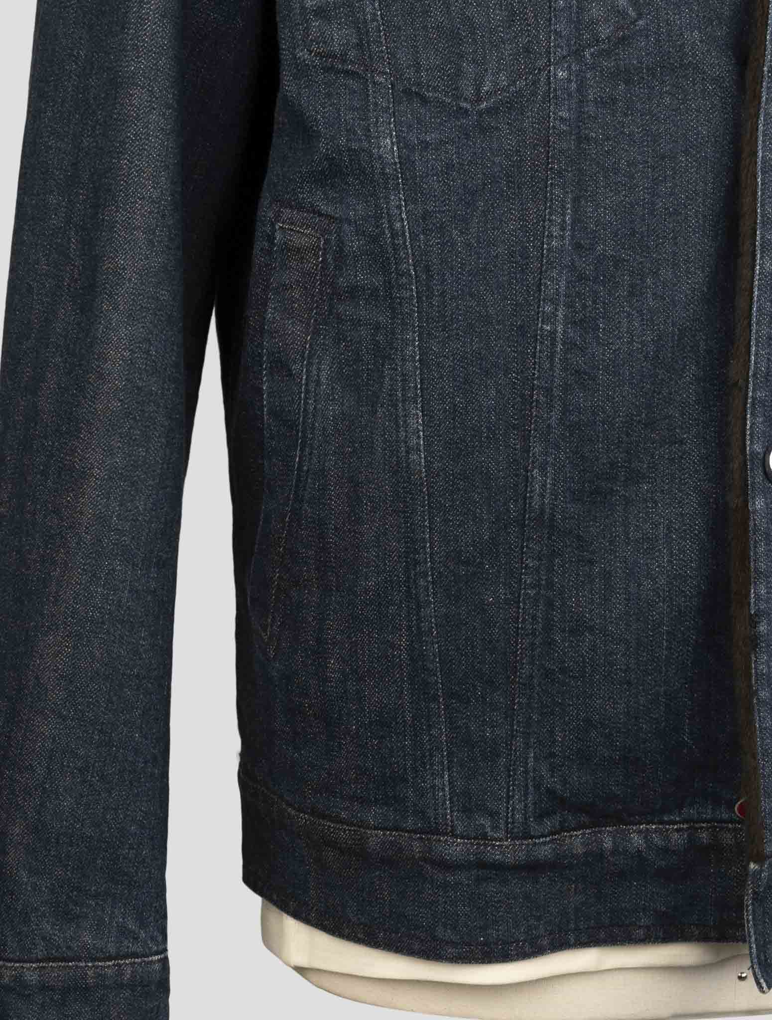 Kiton Denim Cotton Ea Coat