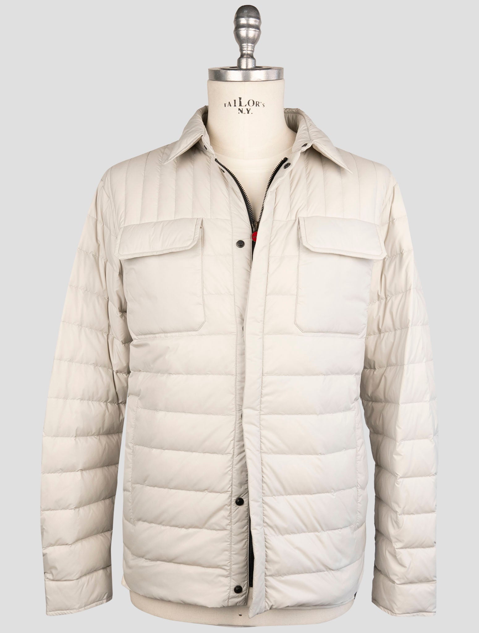Kiton Gray Pa Coat