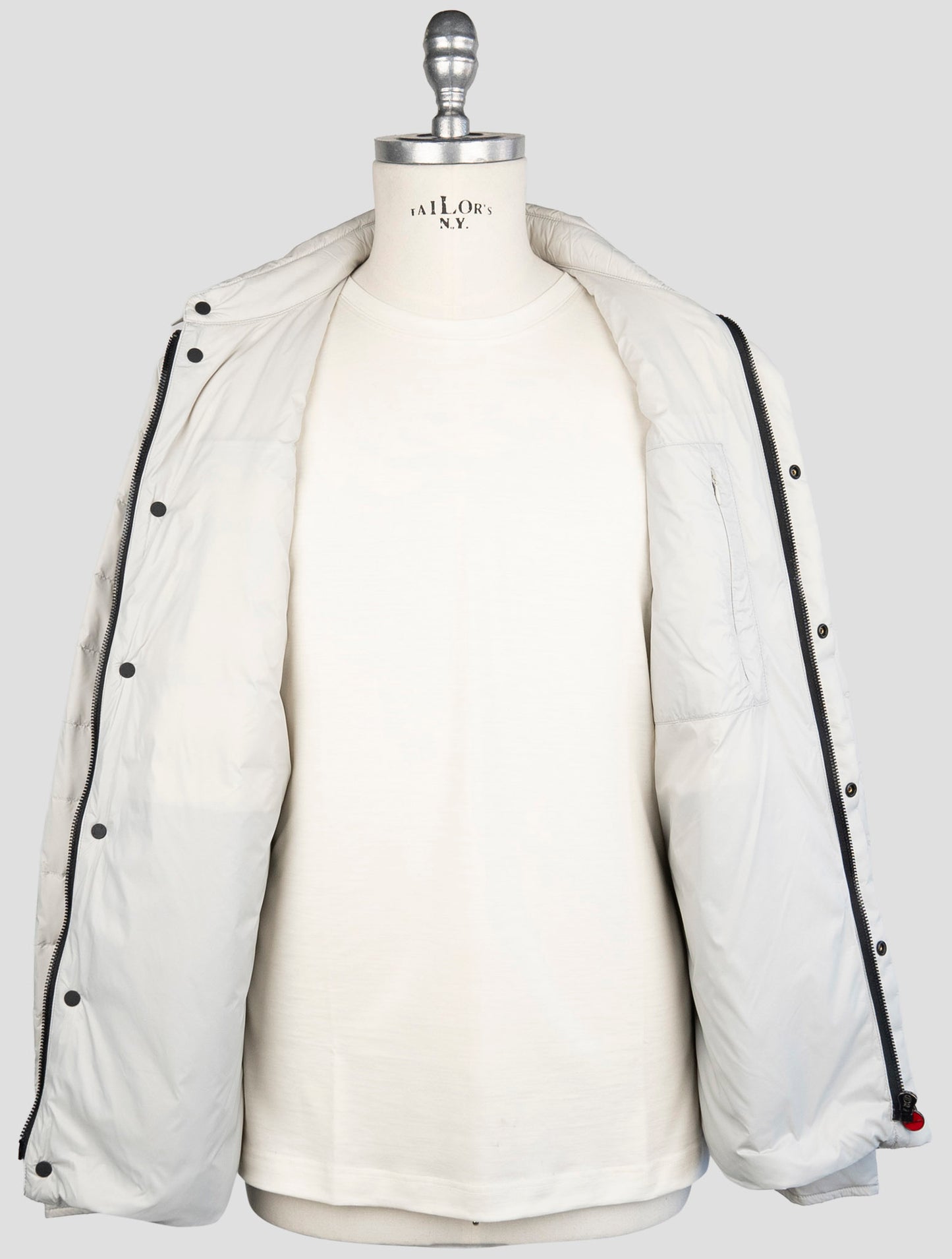 Kiton Gray Pa Coat