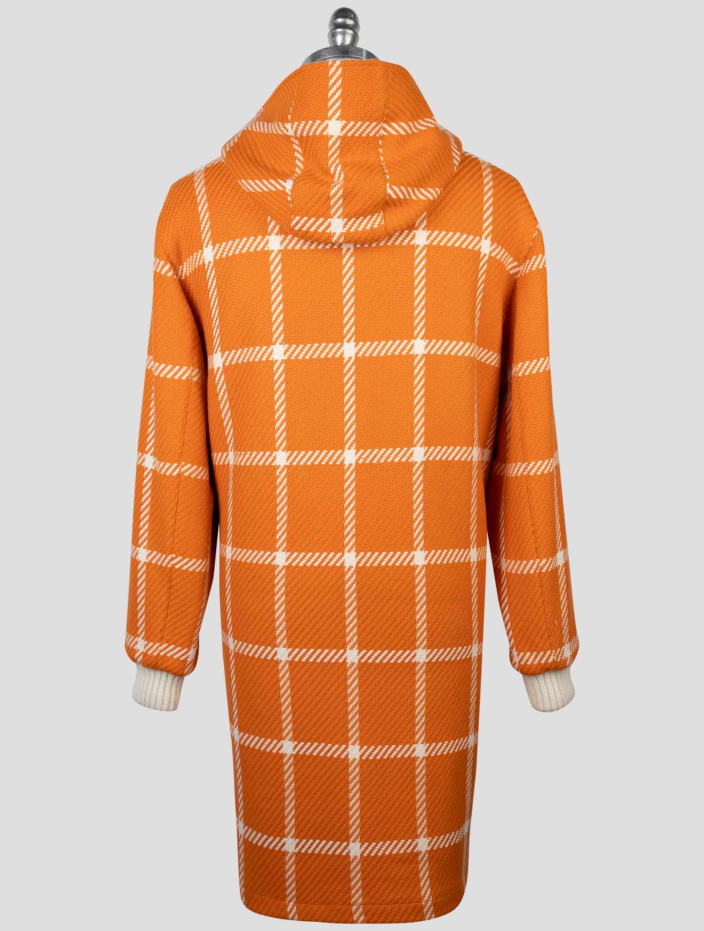 Kiton Orange Beige Cashmere Pl Reverse Overcoat