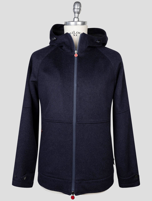 kiton Blue Cashmere  Coat