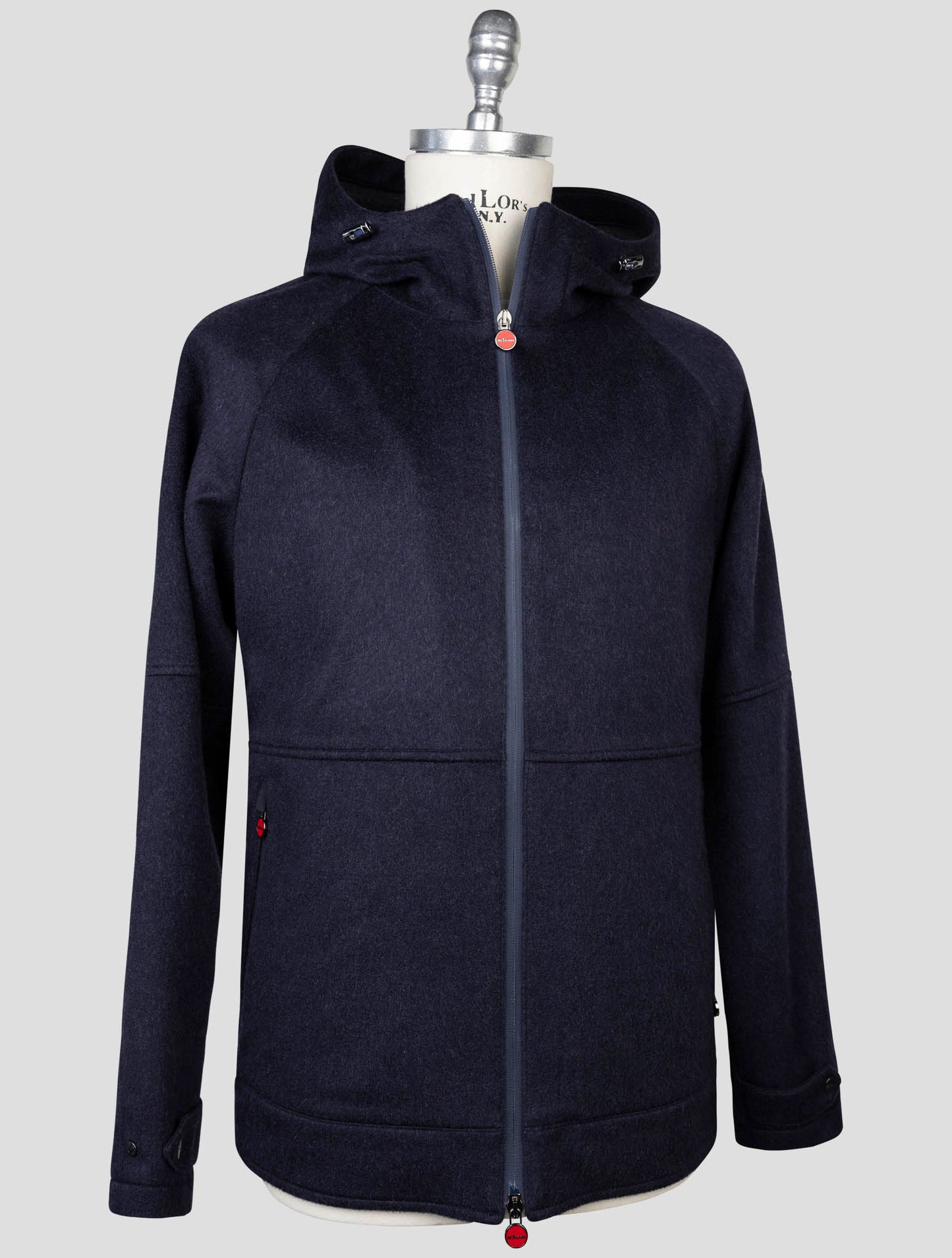 kiton Blue Cashmere  Coat