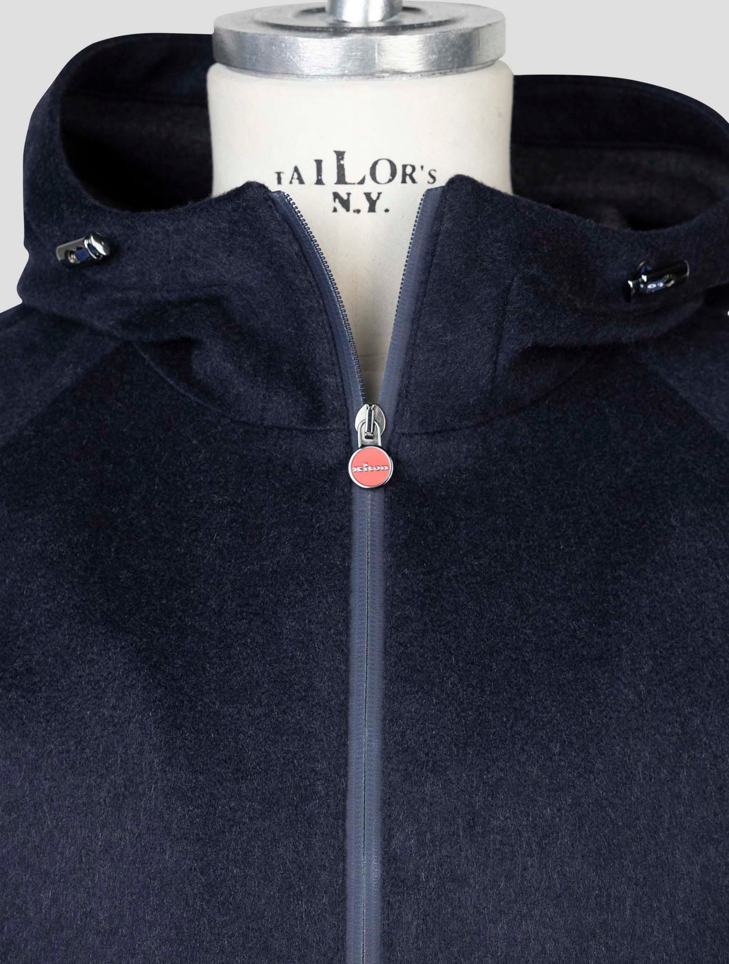 kiton Blue Cashmere  Coat
