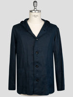 Kiton Blue Linen Shirt Luca