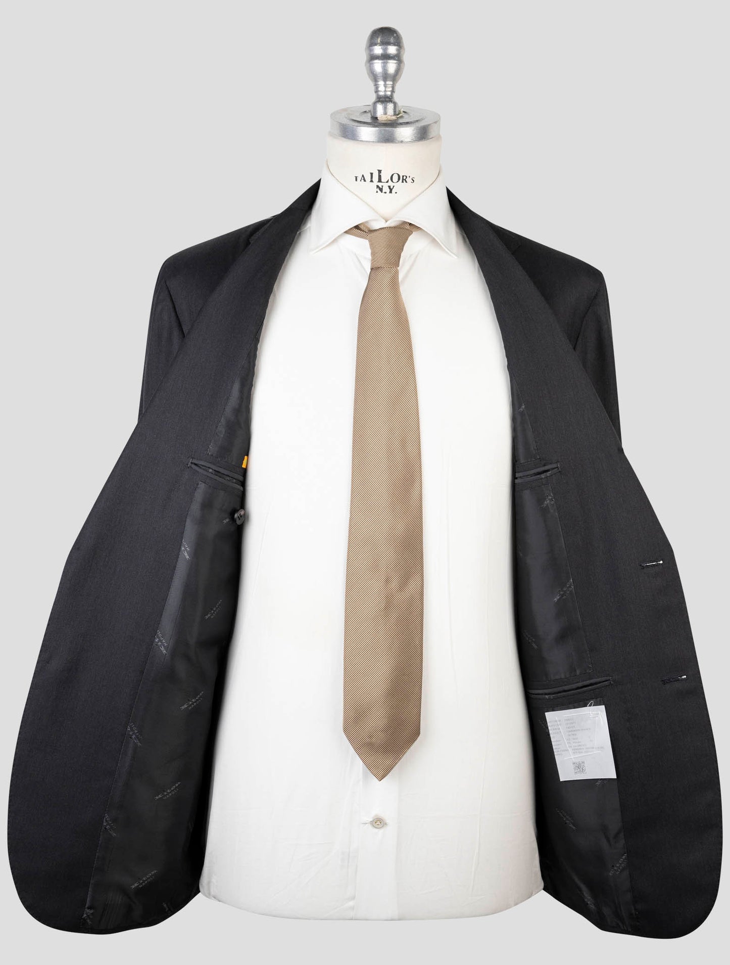 Kiton Gray Wool 14 Micron Suit