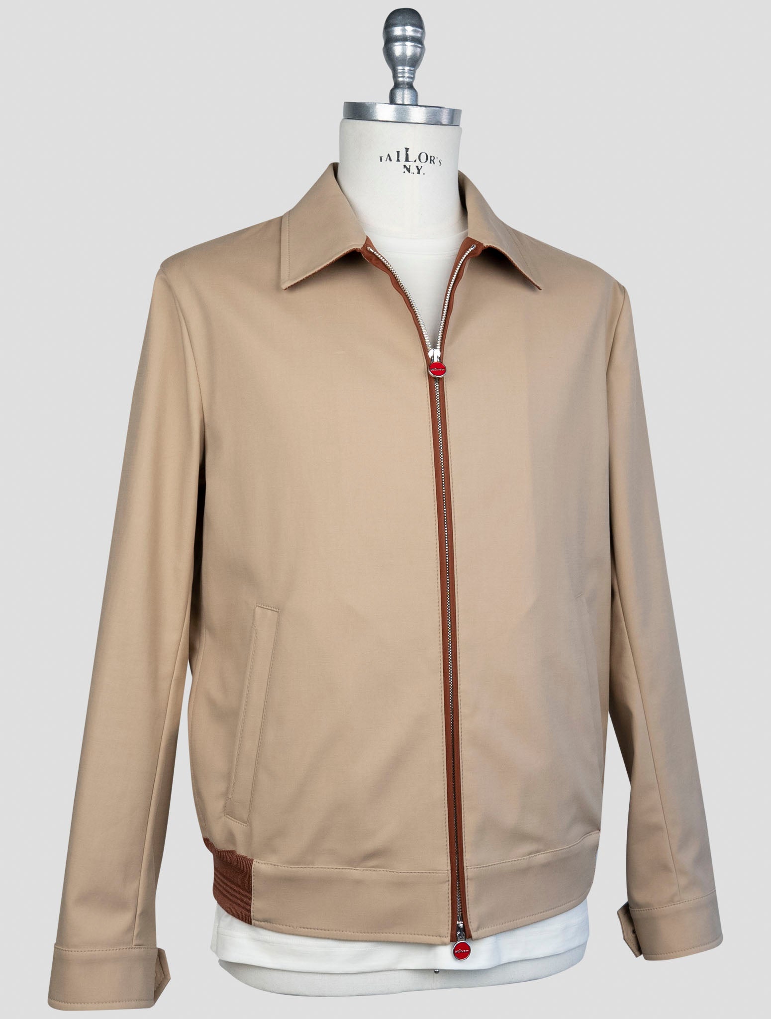 Kiton Cotton Pl Ea Coat