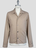 Kiton Beige Cashmere Pa Coat