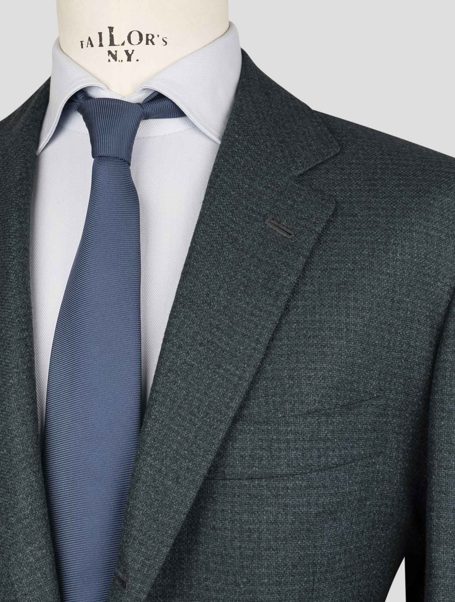 Kiton Green Slk Cashmere Blazer