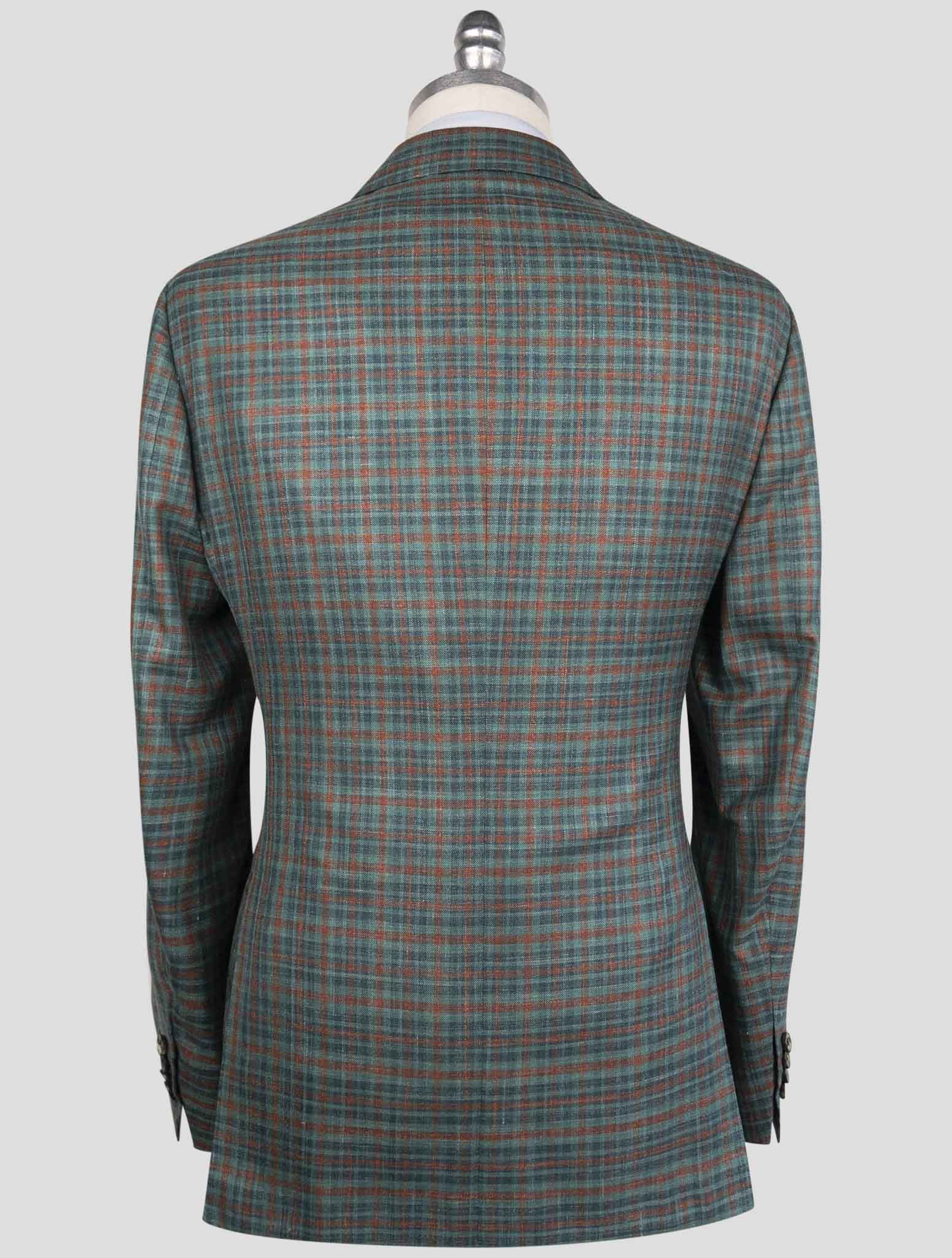 Kiton Multicolor Cashmere Silk Linen
