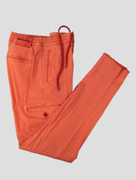Kiton Red Lyocell Ea Pants